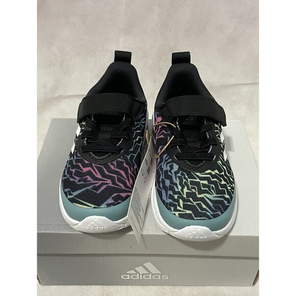 Adidas FortaRun Sneakers Size 7K Toddler Multicolor Girls - Picture 2 of 8